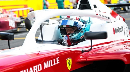 F1 Academy Feature-løbet: Flot andenplads til Alba