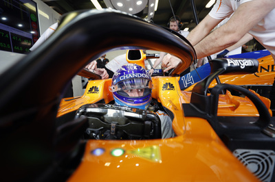 Australiens Grand Prix 2018. McLaren. Fernando Alonso bag sin Halo