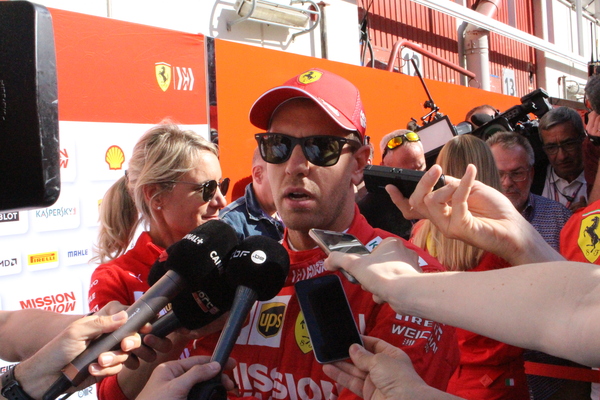 Vettel under Barcelona GP frie træninger
