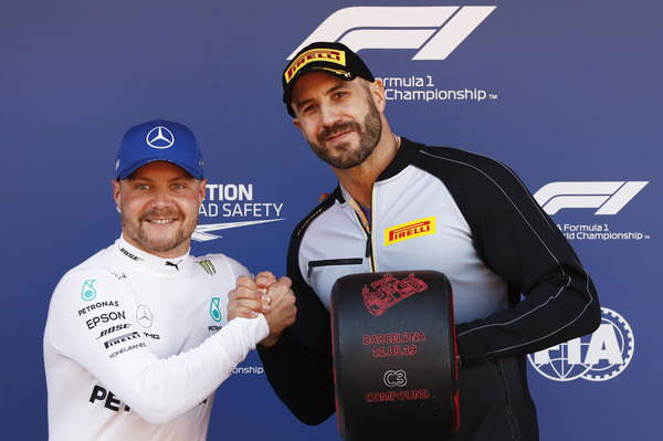 Spaniens Grand Prix 2019. Bottas på pole