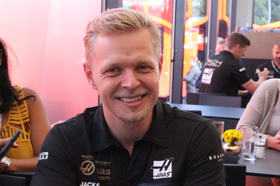 Kevin efter kvalifikation i Barcelona