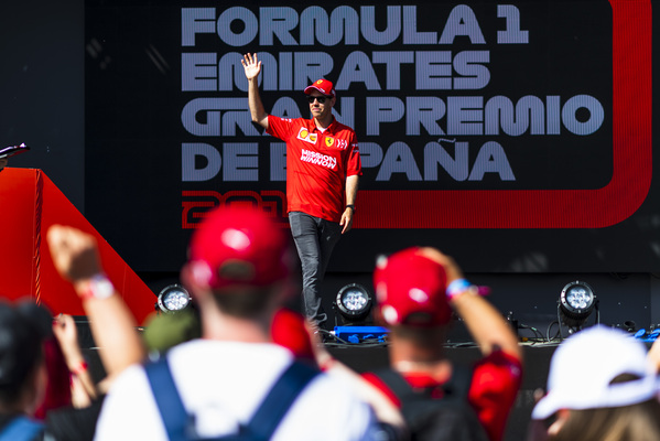 Spaniens Grand Prix 2019. Sebastian Vettel