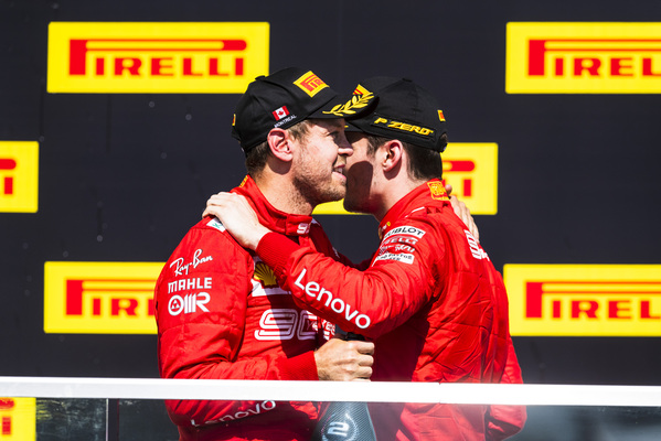 Leclerc og Vettel på podiet i Canada