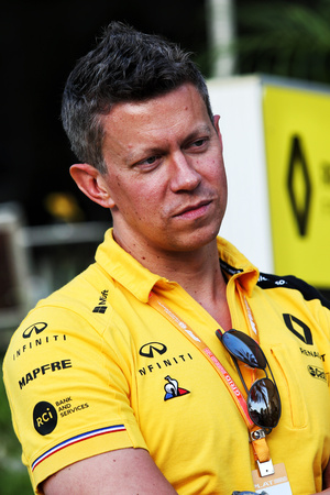 Bahrains Grand Prix 2019. Renaults Marcin Budkowski