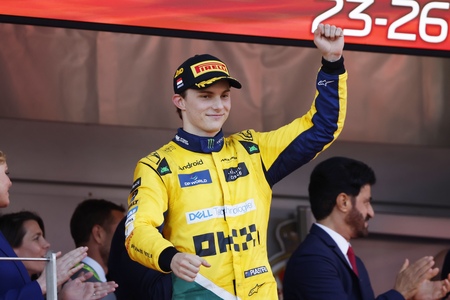 Monacos Grand Prix 2024. Oscar Piastri på andenpladsen