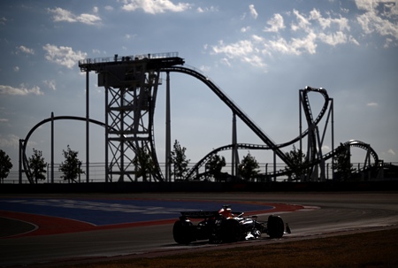 USAs Grand Prix 2025. Rutsjebanen ved siden af COTA banen i Austin