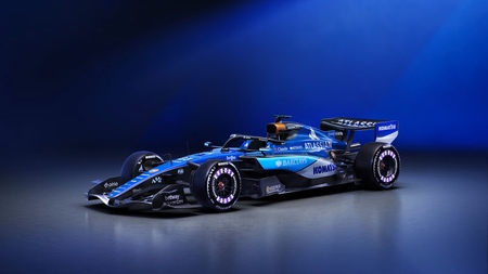 Williams FW48. Raceren der skal køres af Alex Albon og Carlos Sainz Jr.