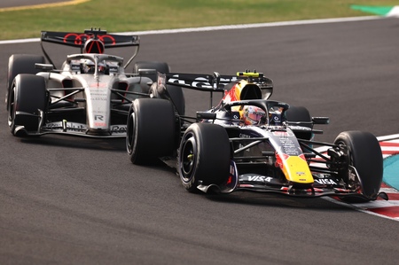 Japans Grand Prix 2026. Isack Hadjar i Red Bull foran Audi F1