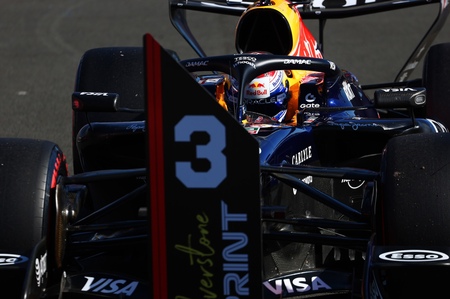Englands Grand Prix 2026. Max Verstappen P3 i sprintkvalifikationen