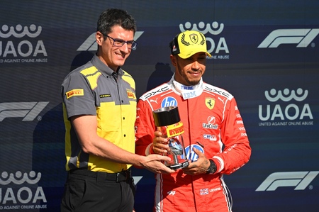 Englands Grand Prix 2026. Lewis Hamilton på pole position til sprintløbet