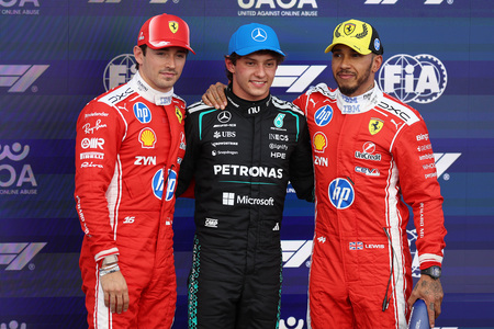 Englands Grand Prix 2026. Pole position til Kimi Antonelli foran Charles Leclerc og Lewis Hamilton