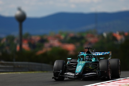 Ungarns Grand Prix 2026. Lance Stroll på Hungaroring